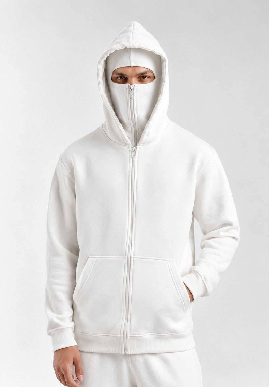 Zip-Up Balaclava Hoodie