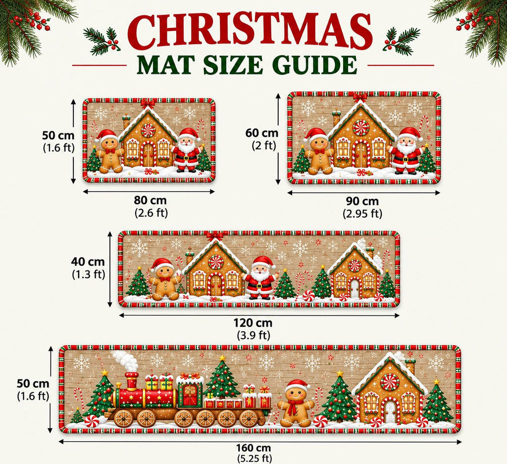 Gingerbread Kitchen & Door Mat