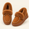 Bow Moccasin Slippers