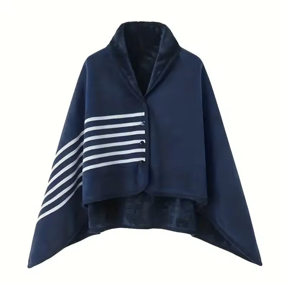 Plaid Fleece Wrap